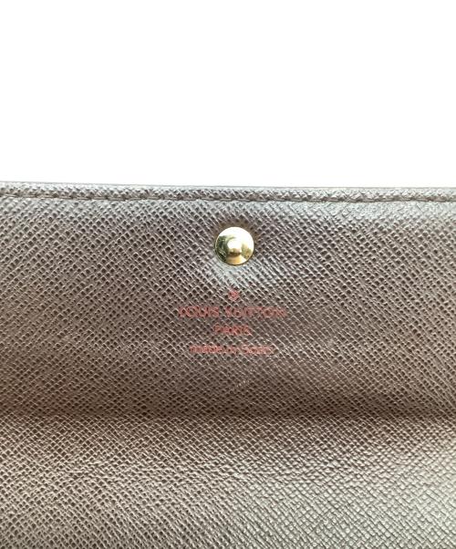 LOUIS VUITTON（ルイ ヴィトン）LOUIS VUITTON (ルイ ヴィトン) ダミエ　ポルトフォイユ・サラ ブラウンの古着・服飾アイテム