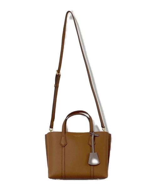 TORY BURCH（トリーバーチ）TORY BURCH (トリーバーチ) 2WAYショルダーバッグ ブラウンの古着・服飾アイテム