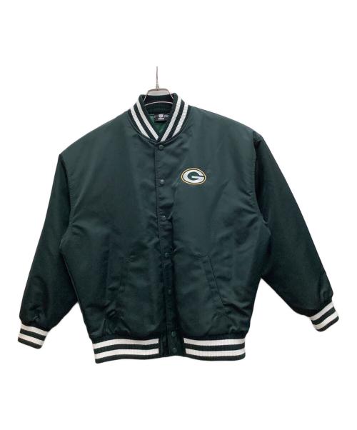 TEAM APPAREL（チームアパレル）TEAM APPAREL (チームアパレル) スタジアムジャンパー グリーン サイズ:Lの古着・服飾アイテム