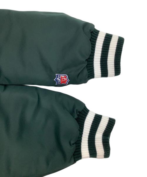 TEAM APPAREL（チームアパレル）TEAM APPAREL (チームアパレル) スタジアムジャンパー グリーン サイズ:Lの古着・服飾アイテム