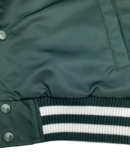 TEAM APPAREL（チームアパレル）TEAM APPAREL (チームアパレル) スタジアムジャンパー グリーン サイズ:Lの古着・服飾アイテム