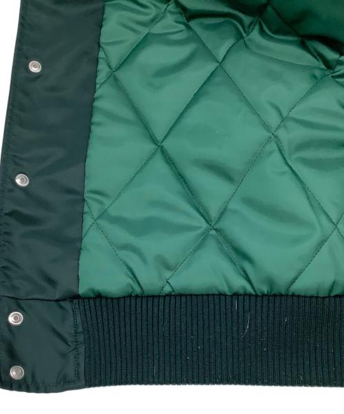 TEAM APPAREL（チームアパレル）TEAM APPAREL (チームアパレル) スタジアムジャンパー グリーン サイズ:Lの古着・服飾アイテム