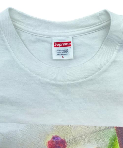 SUPREME（シュプリーム）Supreme (シュプリーム) 半袖カットソー ホワイト サイズ:Lの古着・服飾アイテム