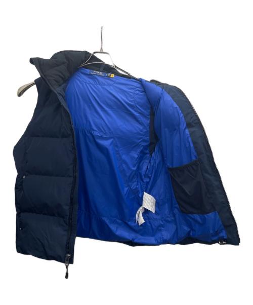 POLO RALPH LAUREN（ポロ・ラルフローレン）POLO RALPH LAUREN (ポロ・ラルフローレン) ダウンベスト ネイビー サイズ:Lの古着・服飾アイテム
