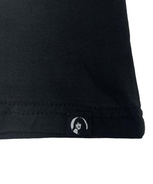 Hysteric Glamour（ヒステリックグラマー）Hysteric Glamour (ヒステリックグラマー) 長袖カットソー ブラック×ホワイト サイズ:Lの古着・服飾アイテム