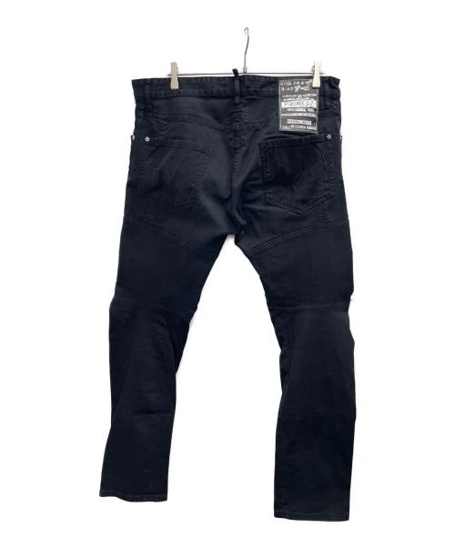 DSQUARED2（ディースクエアード）DSQUARED2 (ディースクエアード) デニムパンツ ブラック サイズ:52の古着・服飾アイテム