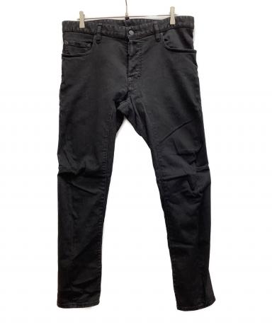 DSQUARED2 レースアップ バイカーパンツ 黒 40 イタリア製 中古・古着通販】DSQUARED2 (ディースクエアード) タイディー バイカー