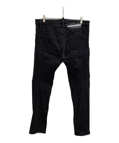 DSQUARED2（ディースクエアード）DSQUARED2 (ディースクエアード) タイディー バイカー ジーン ブラック サイズ:52の古着・服飾アイテム