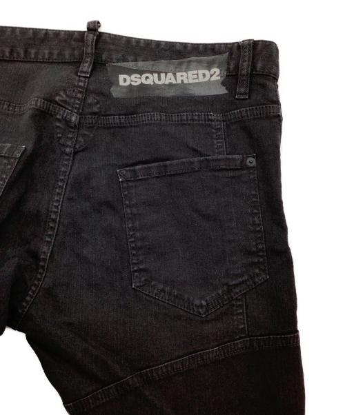 DSQUARED2（ディースクエアード）DSQUARED2 (ディースクエアード) タイディー バイカー ジーン ブラック サイズ:52の古着・服飾アイテム