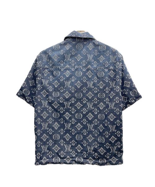 LOUIS VUITTON（ルイ ヴィトン）LOUIS VUITTON (ルイ ヴィトン) 半袖シャツ インディゴ サイズ:XLの古着・服飾アイテム