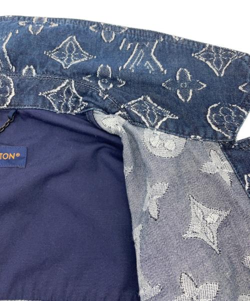 LOUIS VUITTON（ルイ ヴィトン）LOUIS VUITTON (ルイ ヴィトン) 半袖シャツ インディゴ サイズ:XLの古着・服飾アイテム