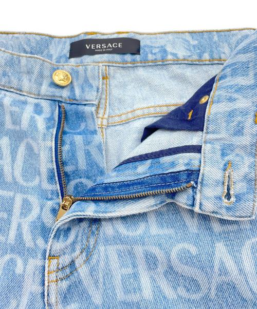 VERSACE（ヴェルサーチェ）VERSACE (ヴェルサーチェ) デニムパンツ ブルー サイズ:32の古着・服飾アイテム