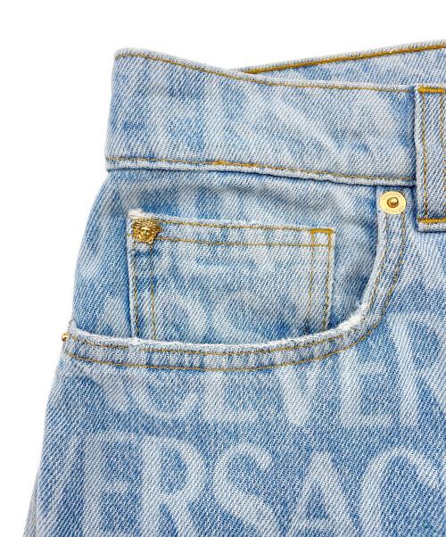 VERSACE（ヴェルサーチェ）VERSACE (ヴェルサーチェ) デニムパンツ ブルー サイズ:32の古着・服飾アイテム