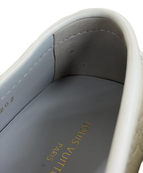LOUIS VUITTON（ルイ ヴィトン）LOUIS VUITTON (ルイ ヴィトン) ローファー ホッケンハイムライン モノグラム ホワイト サイズ:SIZE 8 1/2の古着・服飾アイテム