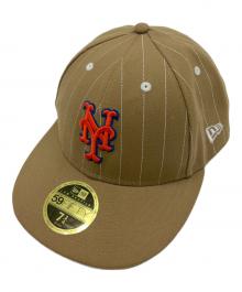 New Era（ニューエラ）の古着「59FIFTY LP NY METS 」｜ベージュ