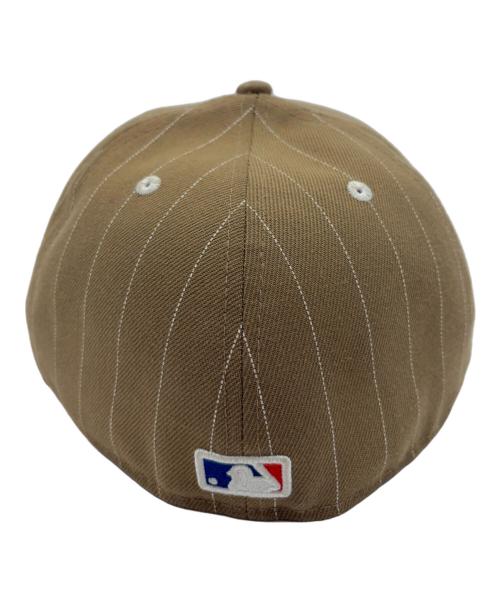 New Era（ニューエラ）New Era (ニューエラ) 59FIFTY LP NY METS  ベージュ サイズ:SIZE 7 3/4(61.5cm)の古着・服飾アイテム