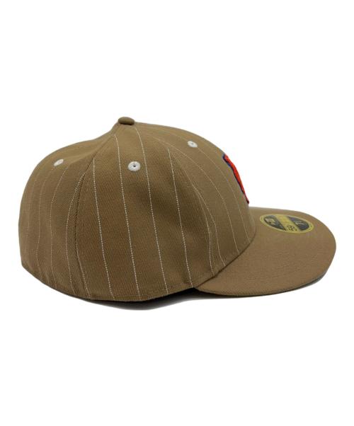 New Era（ニューエラ）New Era (ニューエラ) 59FIFTY LP NY METS  ベージュ サイズ:SIZE 7 3/4(61.5cm)の古着・服飾アイテム