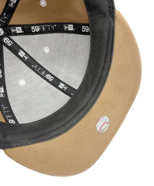 New Era（ニューエラ）New Era (ニューエラ) 59FIFTY LP NY METS  ベージュ サイズ:SIZE 7 3/4(61.5cm)の古着・服飾アイテム