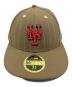 New Era (ニューエラ) 59FIFTY LP NY METS  ベージュ サイズ:SIZE 7 3/4(61.5cm)：4000円