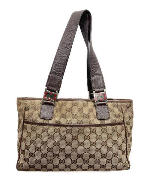 GUCCI（グッチ）GUCCI (グッチ) トートバッグ ベージュの古着・服飾アイテム