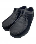 CLARKSクラークス）の古着「ワラビーシューズ」｜ブラック