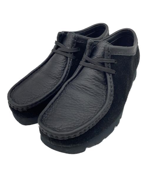 CLARKS（クラークス）CLARKS (クラークス) ワラビーシューズ ブラック サイズ:25.5㎝の古着・服飾アイテム