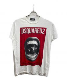 DSQUARED2（ディースクエアード）の古着「半袖カットソー」｜ホワイト