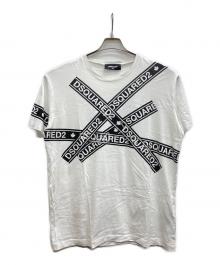 DSQUARED2（ディースクエアード）の古着「半袖カットソー」｜ホワイト