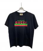 GUCCIグッチ）の古着「半袖カットソー」｜ブラック