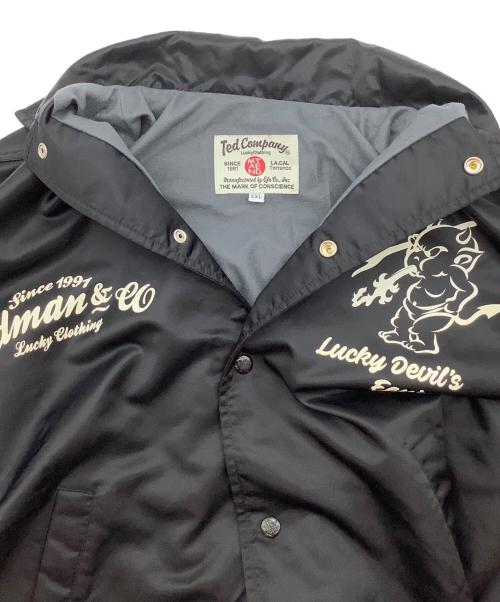 TED COMPANY（テッドカンパニー）TED COMPANY (テッドカンパニー) コーチジャケット ブラック サイズ:XXLの古着・服飾アイテム