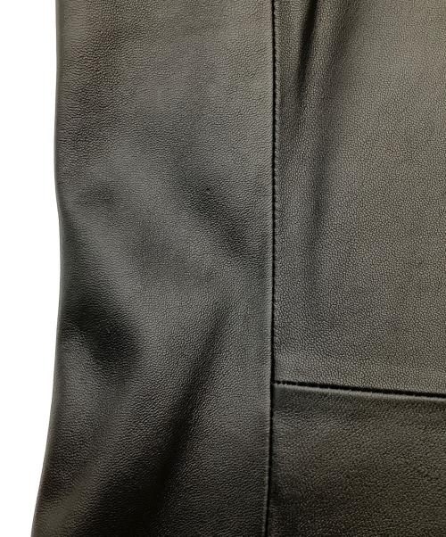 Barassi（バラシ）Barassi (バラシ) ラムレザージャケット ブラック サイズ:50の古着・服飾アイテム