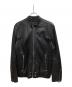 DIESEL（ディーゼル）の古着「レザージャケット」｜ブラック
