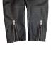 中古・古着 DIESEL (ディーゼル) レザージャケット ブラック サイズ:XXL：18000円