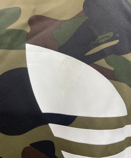 A BATHING APE（アベイシングエイプ）A BATHING APE (アベイシングエイプ) adidas (アディダス) トラックジャケット グリーン サイズ:Mの古着・服飾アイテム