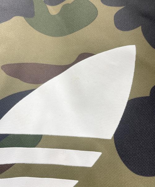 A BATHING APE（アベイシングエイプ）A BATHING APE (アベイシングエイプ) adidas (アディダス) トラックジャケット グリーン サイズ:Mの古着・服飾アイテム
