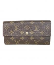 LOUIS VUITTON（ルイ ヴィトン）の古着「長財布 モノグラム ポシェット・ポルトモネ クレディ」