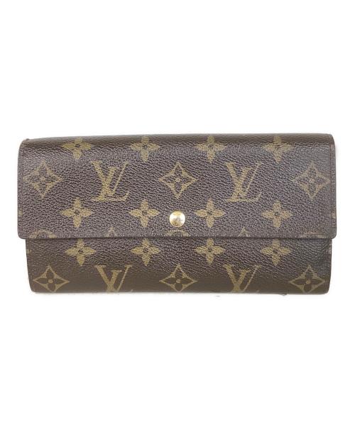 LOUIS VUITTON（ルイ ヴィトン）LOUIS VUITTON (ルイ ヴィトン) 長財布 モノグラム ポシェット・ポルトモネ クレディの古着・服飾アイテム