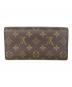 LOUIS VUITTON (ルイ ヴィトン) 長財布 モノグラム ポシェット・ポルトモネ クレディ：13000円