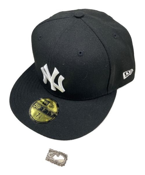 New Era（ニューエラ）New Era (ニューエラ) 59FIFTY NEW YORK YANKEES ブラック サイズ:7 3/8(58.7cm)の古着・服飾アイテム