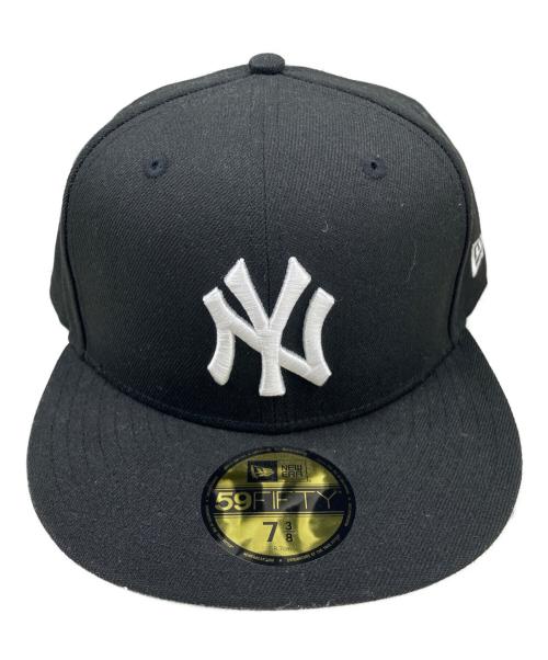 New Era（ニューエラ）New Era (ニューエラ) 59FIFTY NEW YORK YANKEES ブラック サイズ:7 3/8(58.7cm)の古着・服飾アイテム