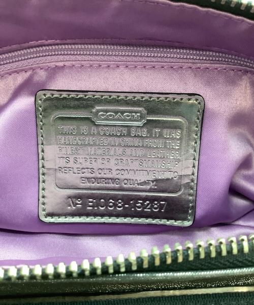 COACH（コーチ）COACH (コーチ) ハンドバッグ グレーの古着・服飾アイテム