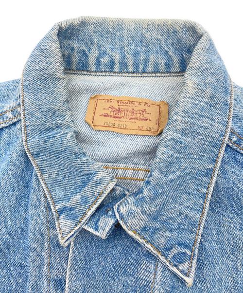 LEVI'S（リーバイス）LEVI'S (リーバイス) デニムジャケット ブルー サイズ:44Rの古着・服飾アイテム