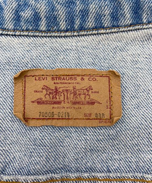 LEVI'S（リーバイス）LEVI'S (リーバイス) デニムジャケット ブルー サイズ:44Rの古着・服飾アイテム