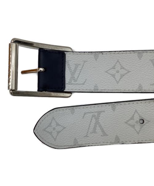 LOUIS VUITTON（ルイ ヴィトン）LOUIS VUITTON (ルイ ヴィトン) ベルト ネイビー×ホワイトの古着・服飾アイテム
