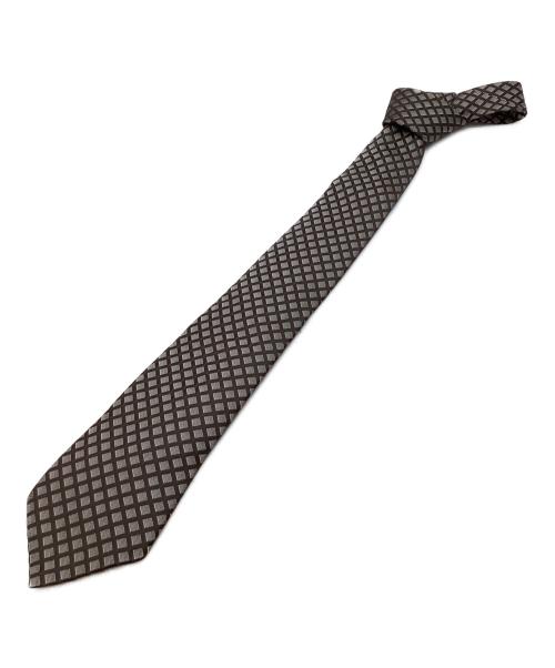 LOUIS VUITTON（ルイ ヴィトン）LOUIS VUITTON (ルイ ヴィトン) ネクタイ ベージュ×グレー サイズ:表記なしの古着・服飾アイテム