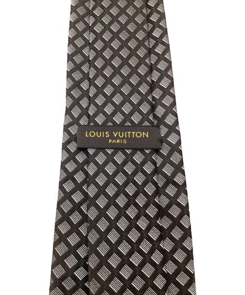 LOUIS VUITTON（ルイ ヴィトン）LOUIS VUITTON (ルイ ヴィトン) ネクタイ ベージュ×グレー サイズ:表記なしの古着・服飾アイテム