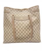 GUCCIグッチ）の古着「トートバッグ」｜ベージュ