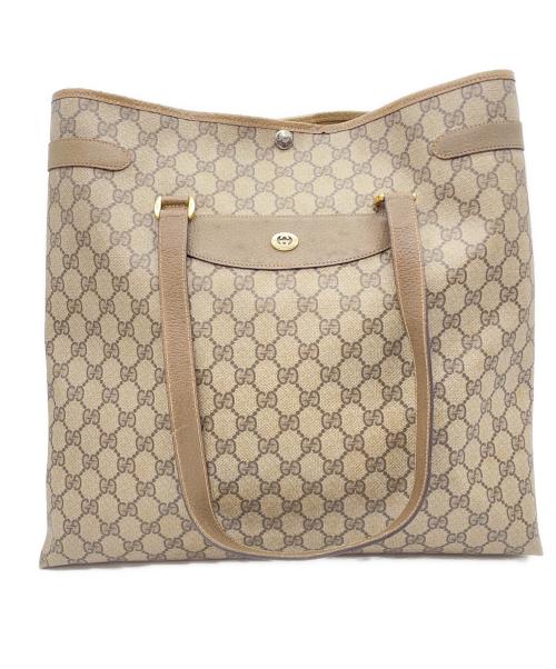 GUCCI（グッチ）GUCCI (グッチ) トートバッグ ベージュの古着・服飾アイテム