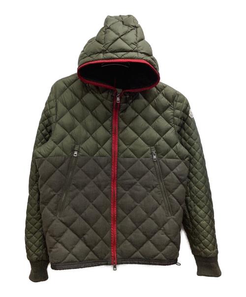 MONCLER（モンクレール）MONCLER (モンクレール) ダウンジャケット オリーブ サイズ:4の古着・服飾アイテム