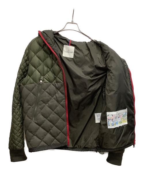 MONCLER（モンクレール）MONCLER (モンクレール) ダウンジャケット オリーブ サイズ:4の古着・服飾アイテム